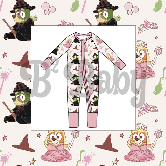 Wicked Zipper Romper - Pre-Order